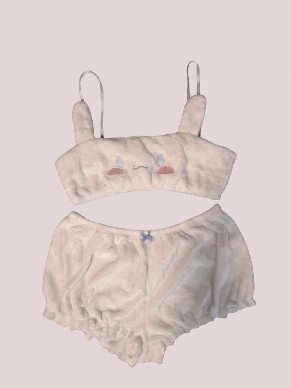 NEW Sanrio Fuzzy Pajama Bundle My Melody Cinnamoroll Cami Bloomer Set 2X